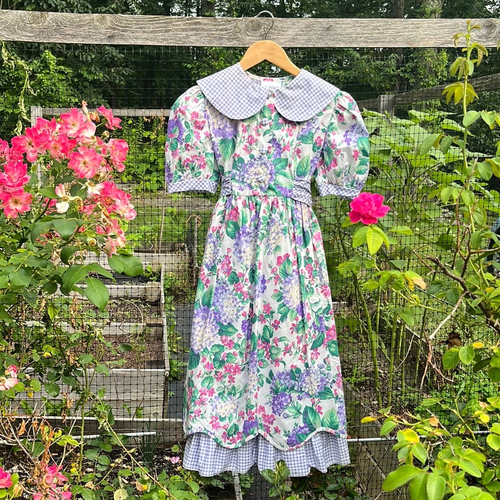 Bonnie Jean cottagecore coastal shabby chic dress
